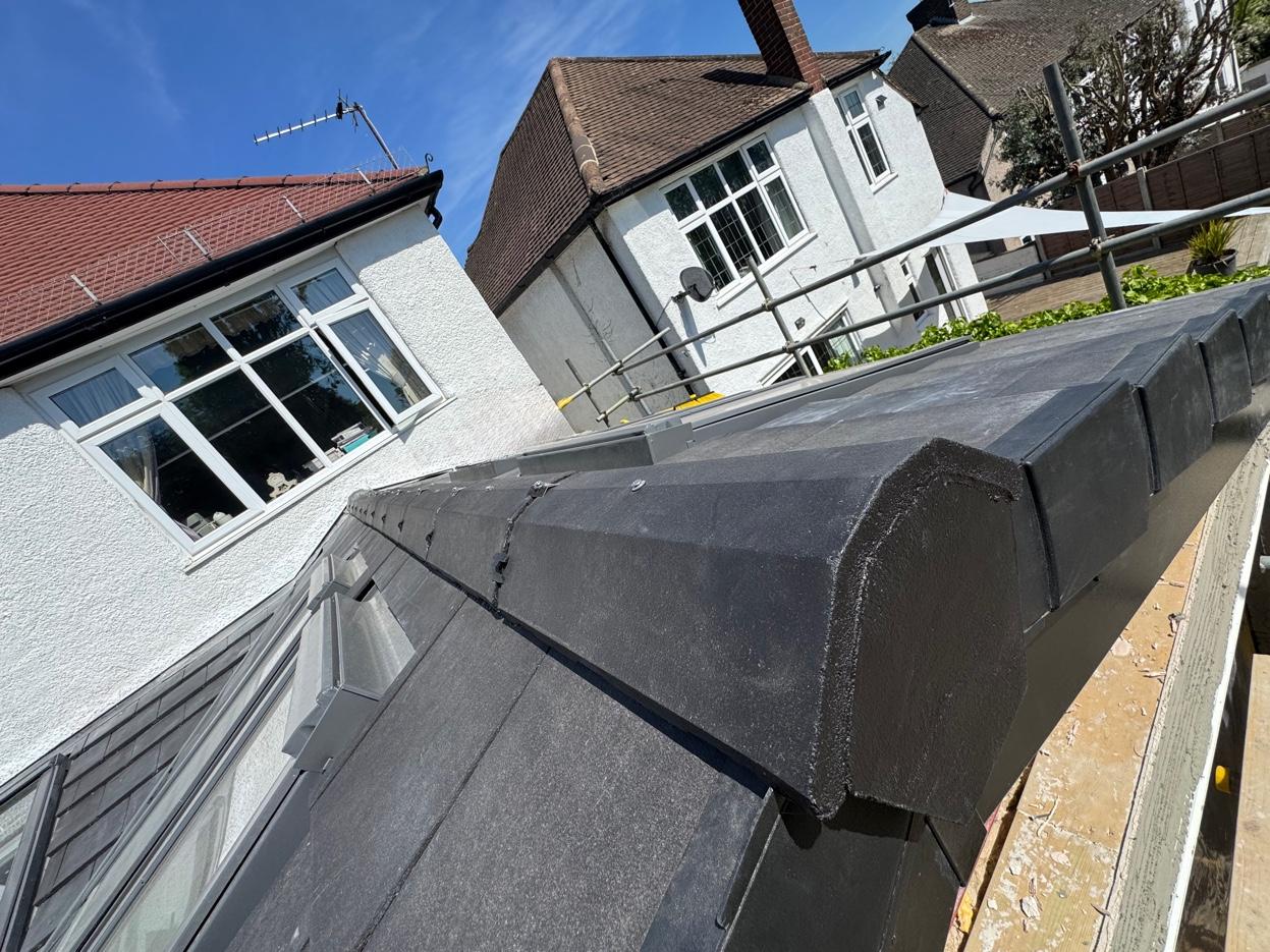 Dry ridge system repair by Ikon Roofing