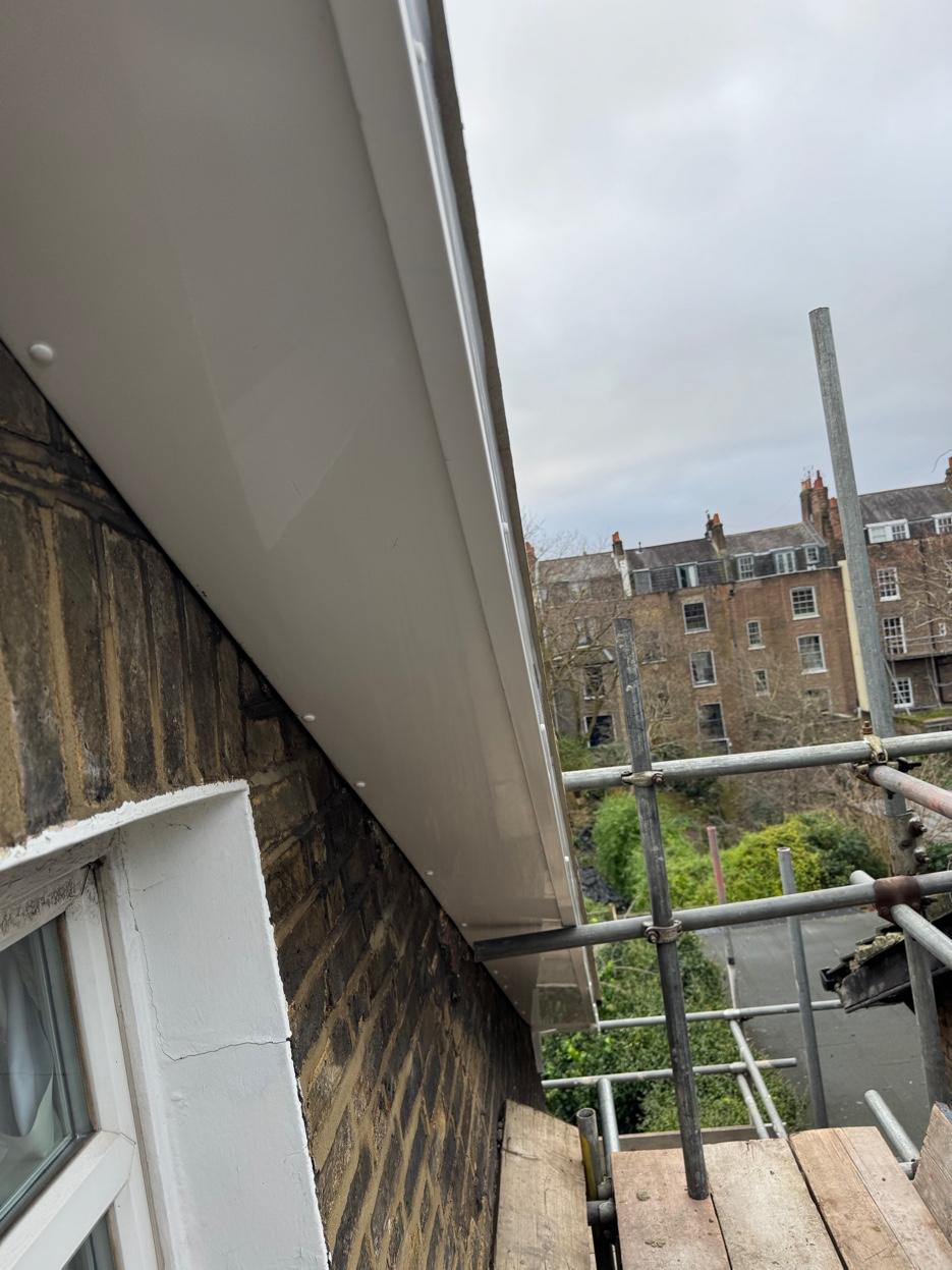 New fascia and guttering installation by Ikon Roofing