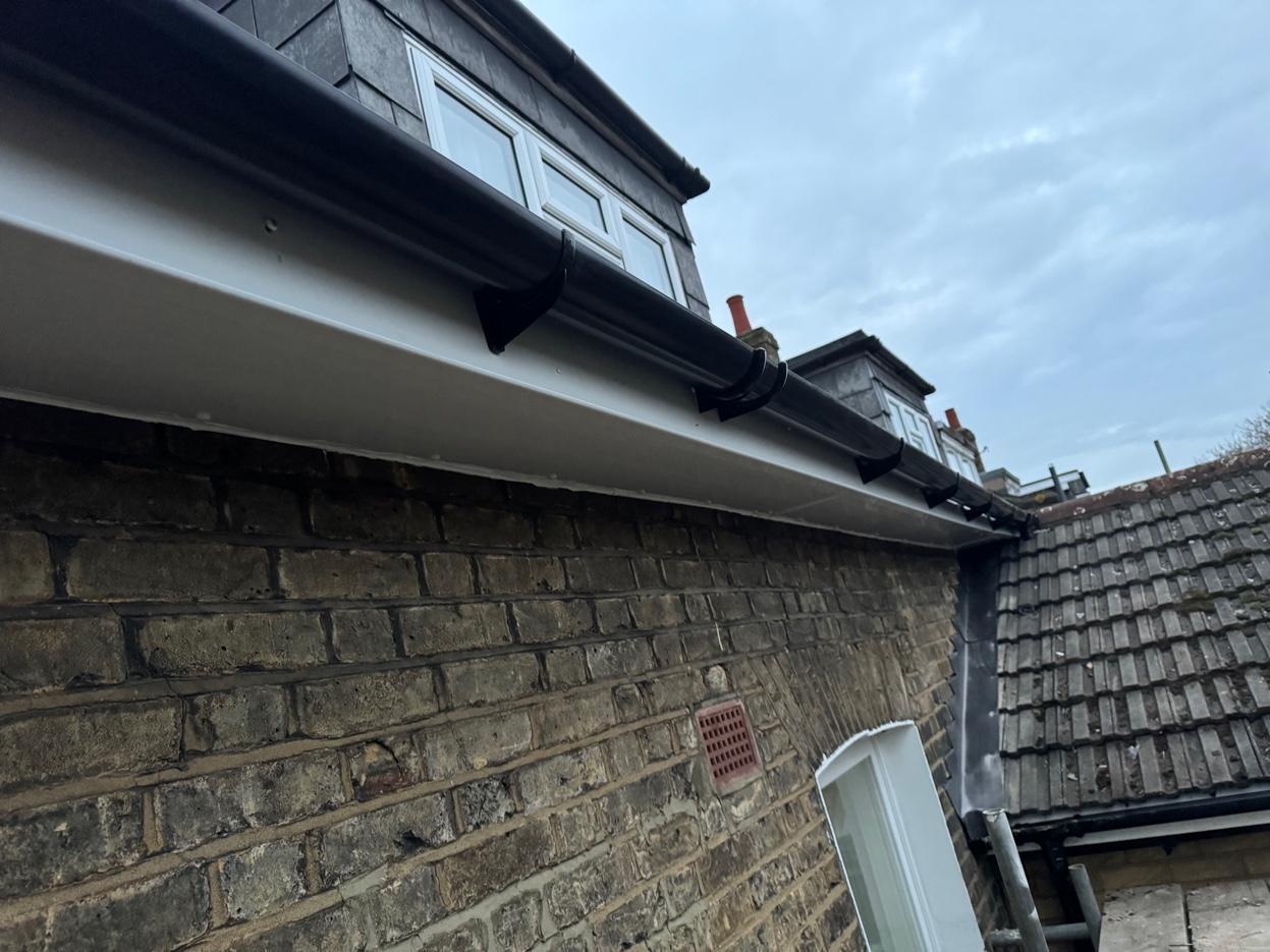 Fascia and soffit replacement by Ikon Roofing