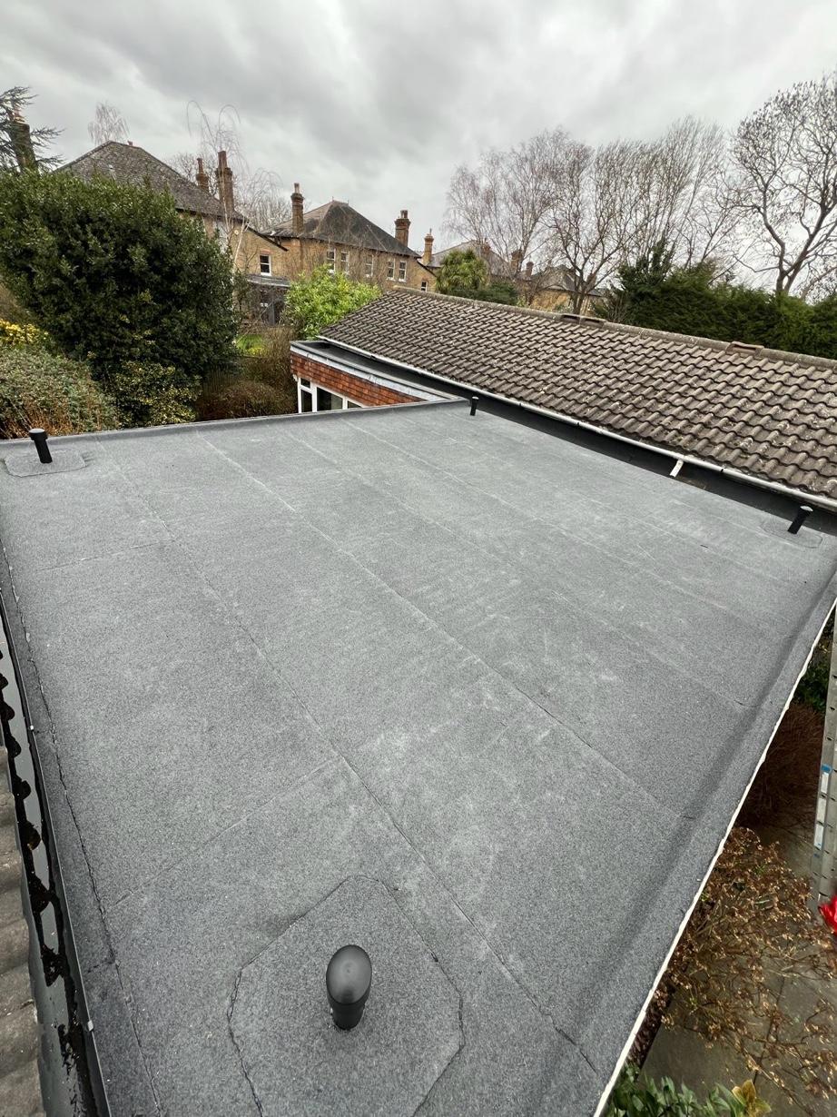 Flat Roof Completed by Ikon Roofing