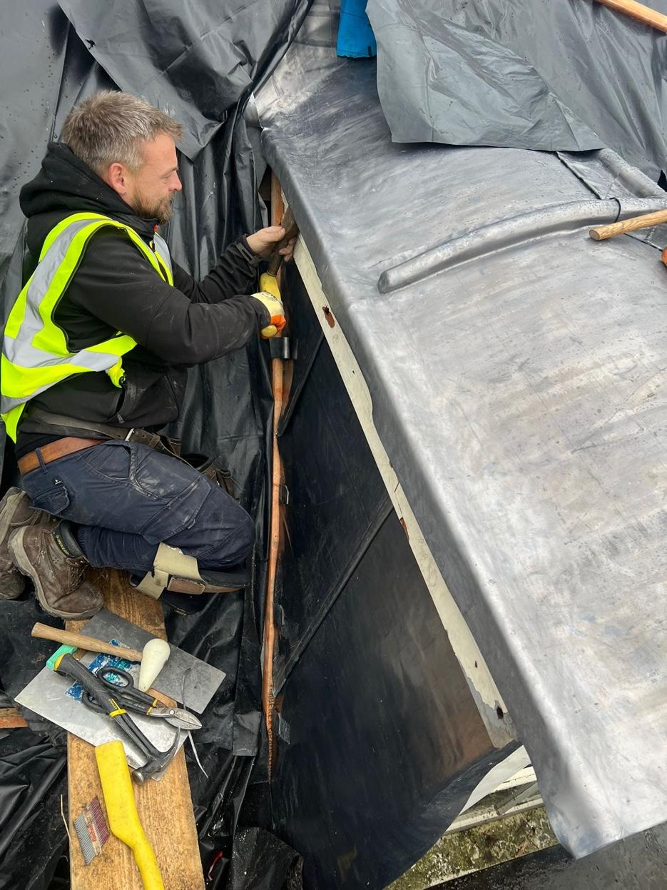 Jordan dressing lead on site