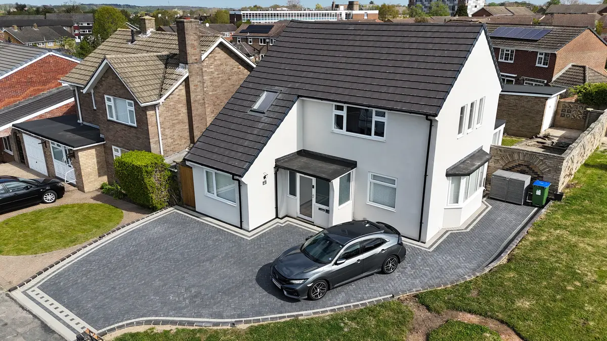 Completed new build tile roof by IKON Roofing