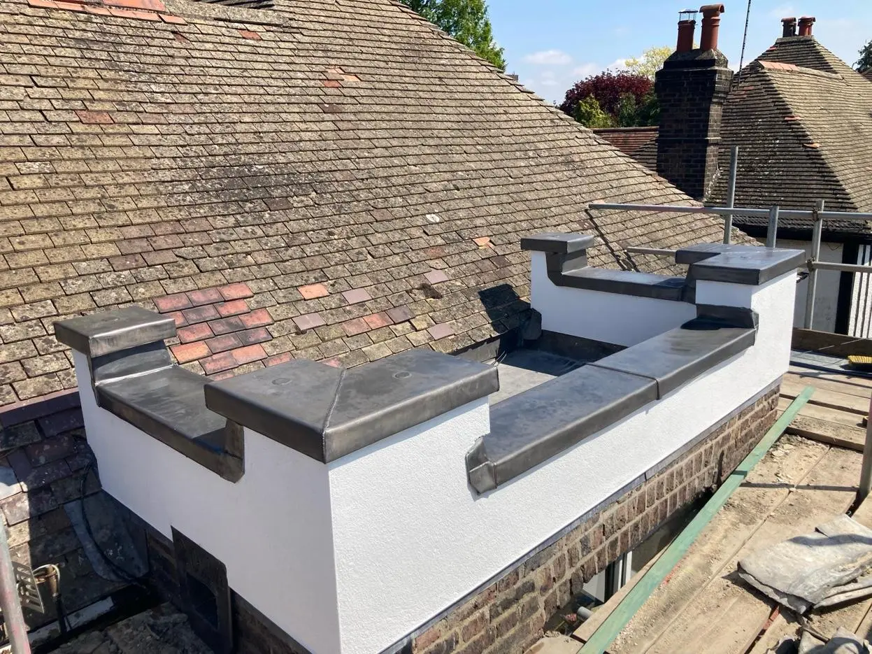 Lead Parapet Capping