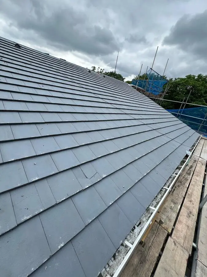 Slate Detail from Scaffold