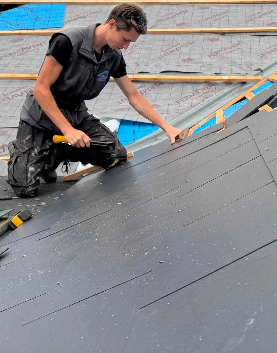 Slating in Progress